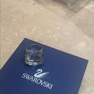 Swarovski Silver Crystal Ring